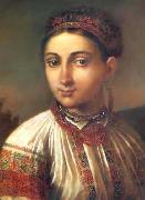Vasily Tropinin Girl from Podillya, Sweden oil painting reproduction